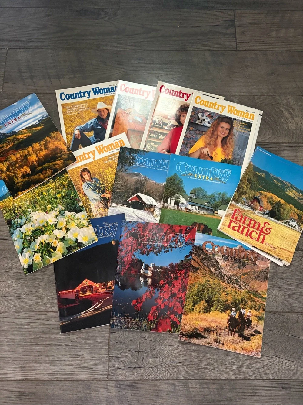 Lot of 13 Vintage Country Women Magazines